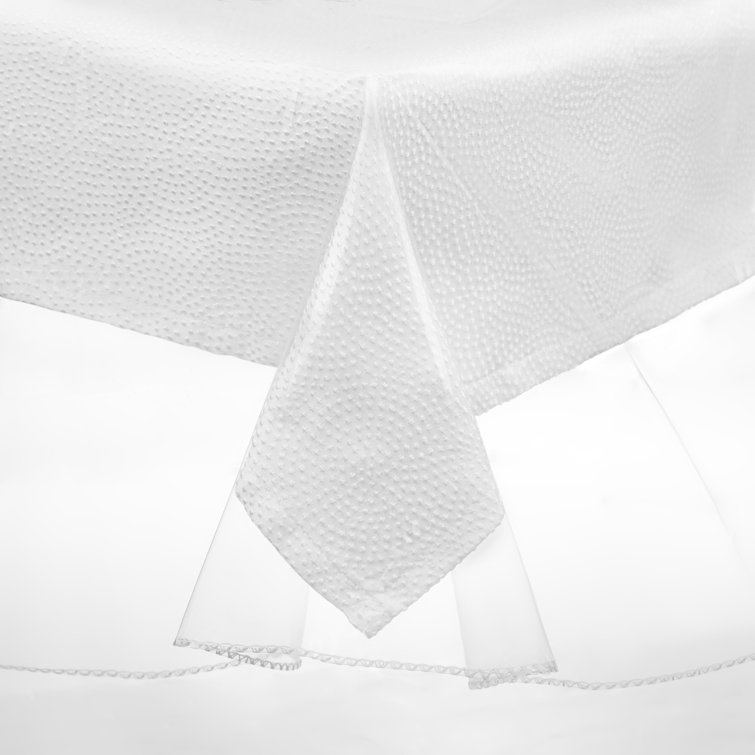 Symple Stuff Sligo Round Plastic / Vinyl Table Protector Wayfair